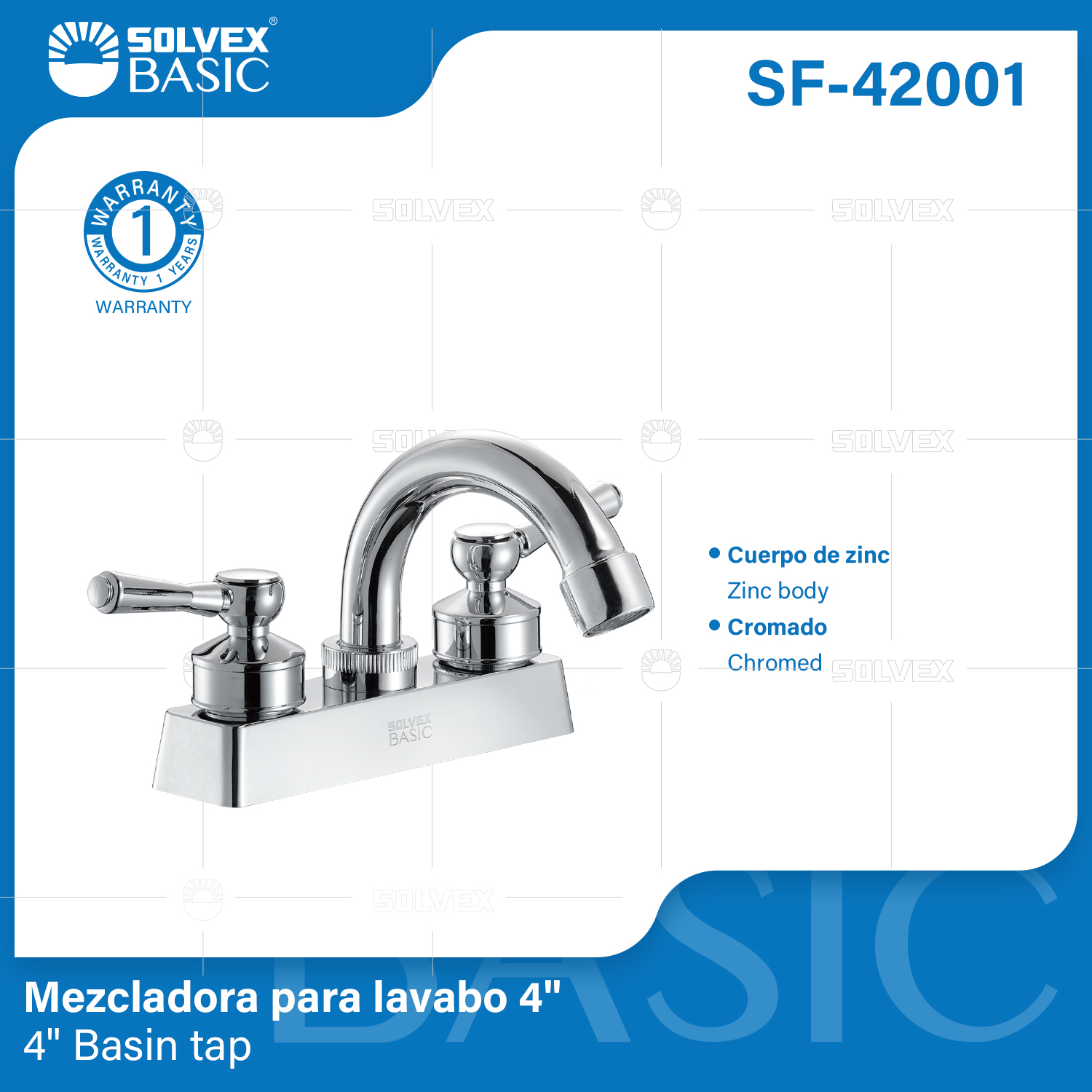 Basin faucet