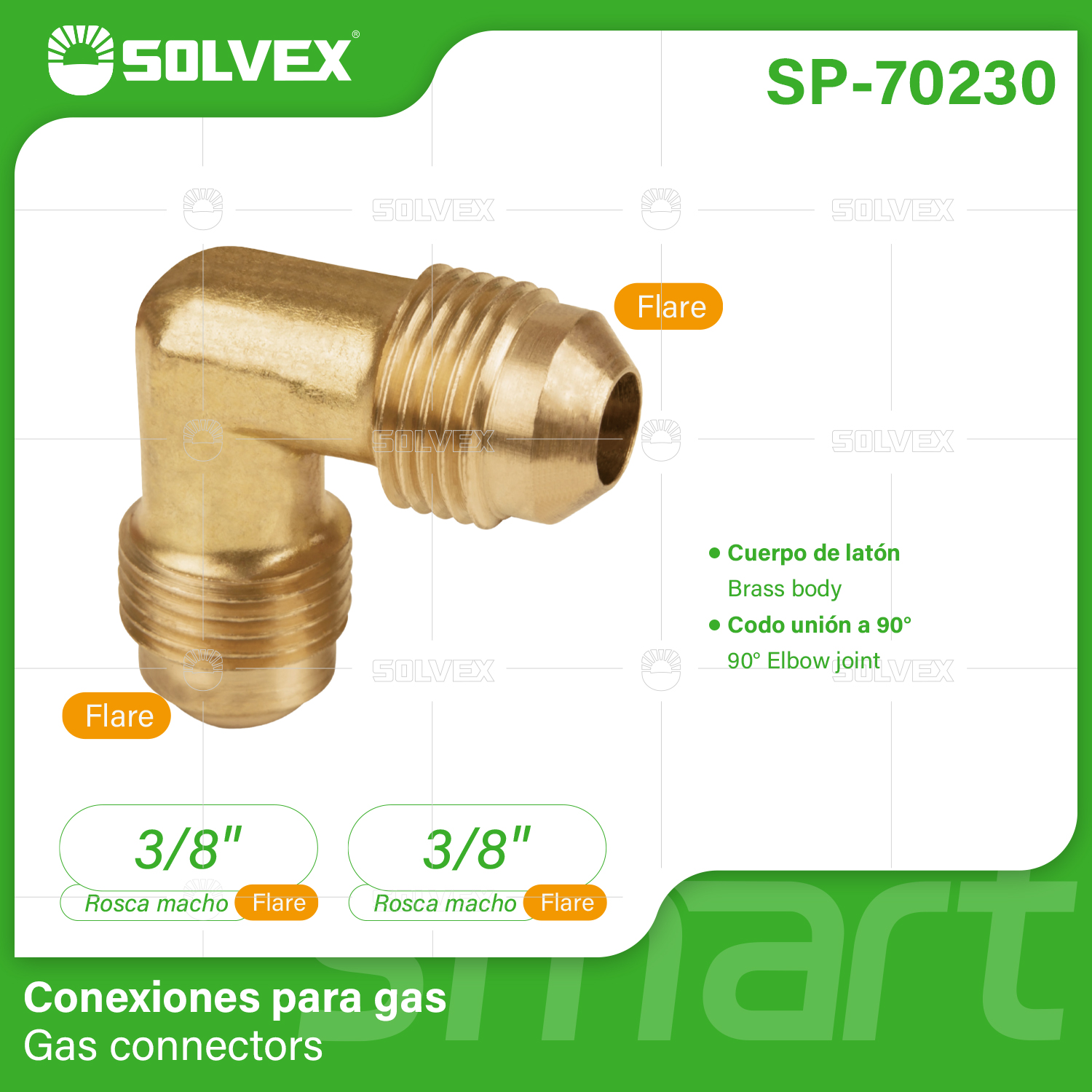 Gas connectors