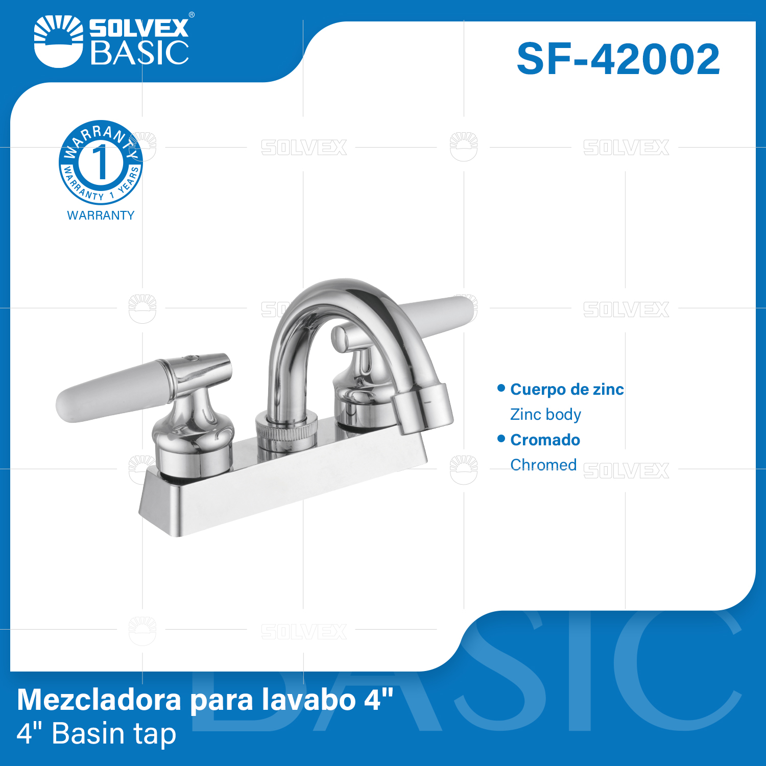 Basin faucet