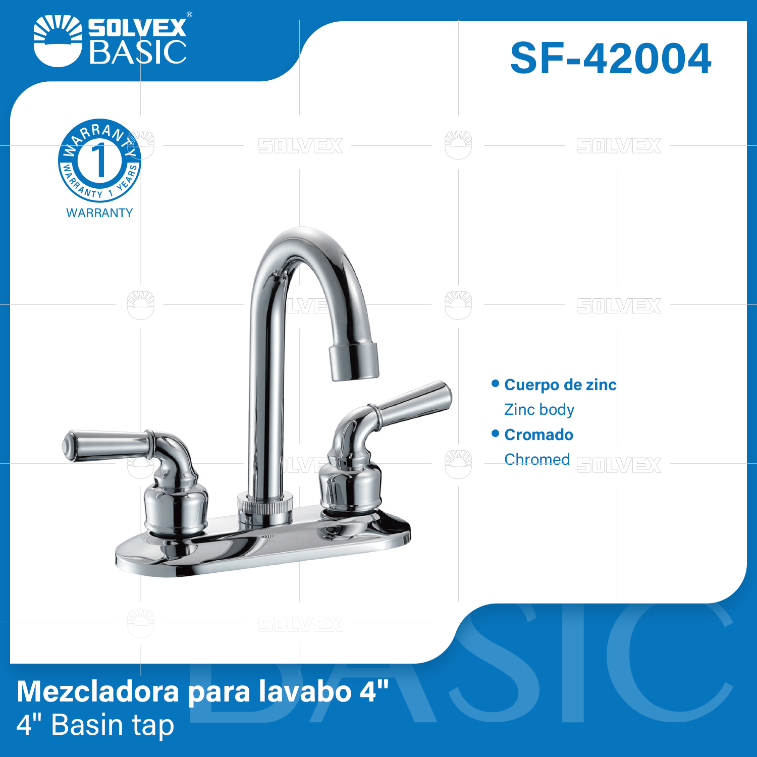Basin faucet