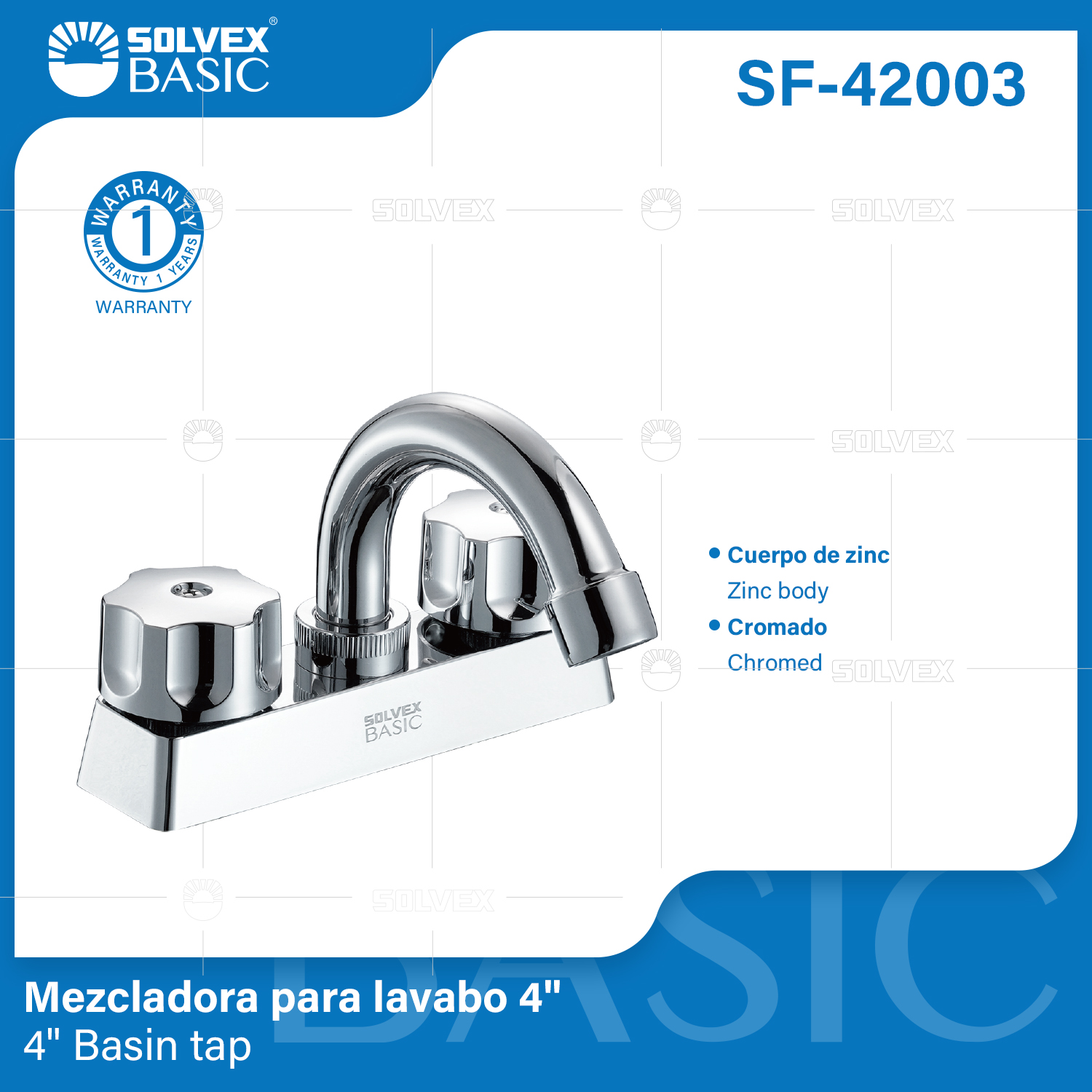 Basin faucet