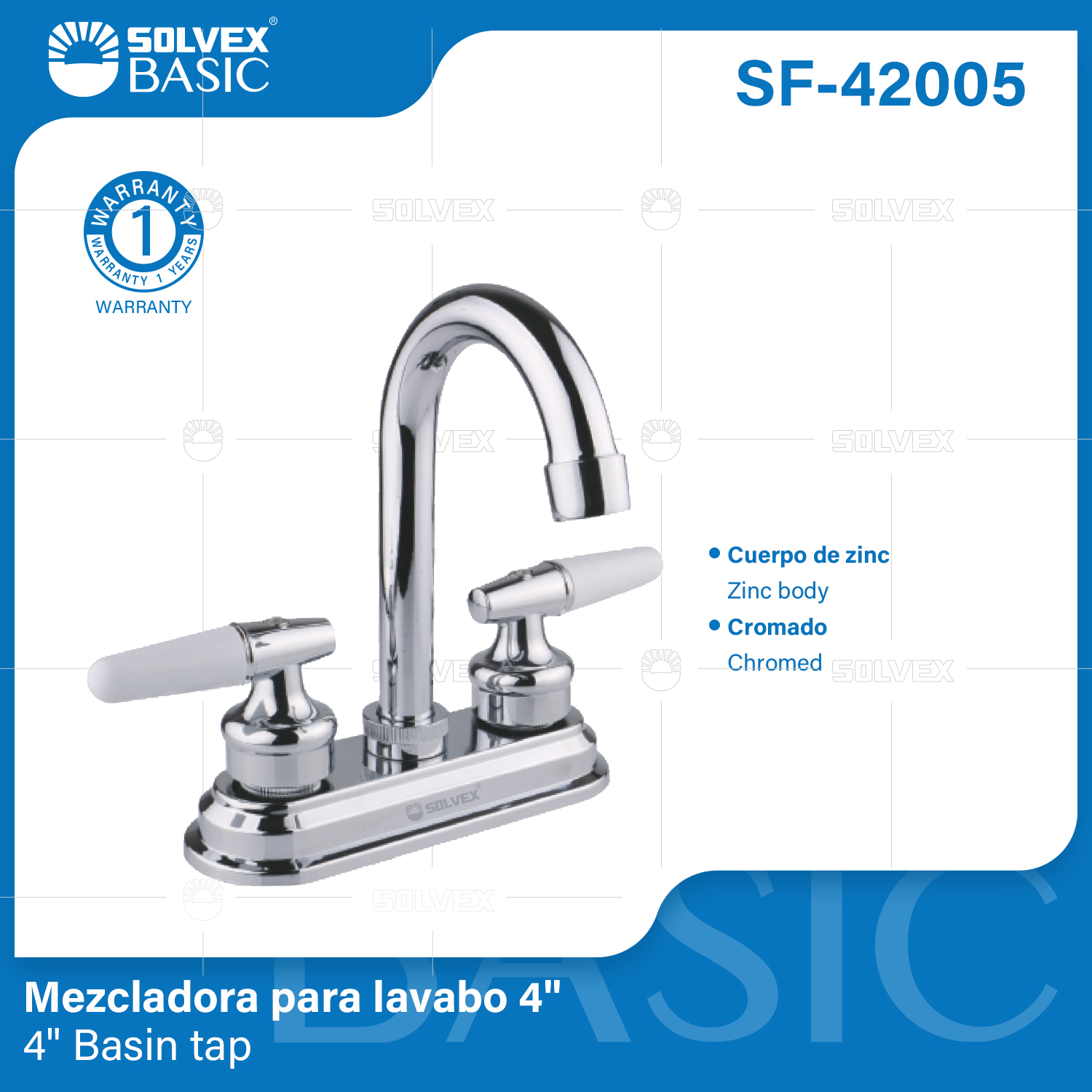 Basin faucet