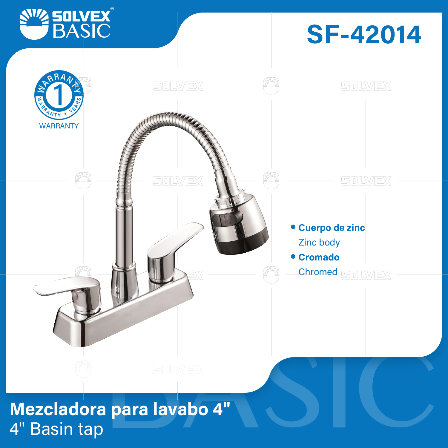 Basin faucet
